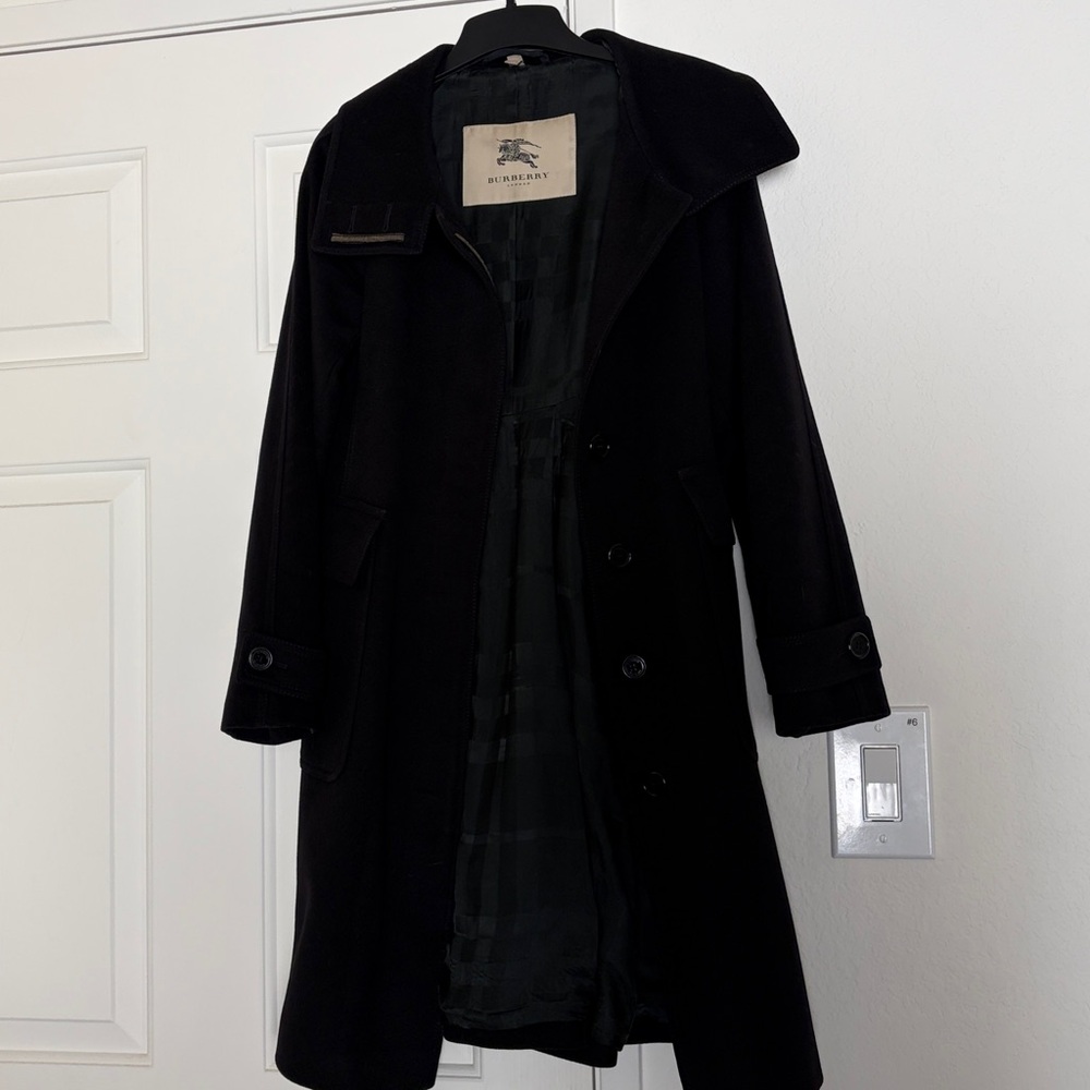 Burberry London Women's Wool & Cashmere Coat - Picture 16 of 16